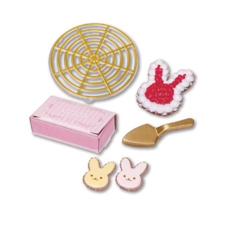 Sylvanian Families Kabaya Gashapon capsule patisserie items