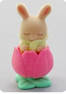 Sylvanian Families Blooming Baby Friends Series - Baby Milk Rabbit Mystery figure