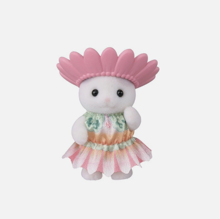 Sylvanian Families Woodland fairy series Latte cat with flower crown