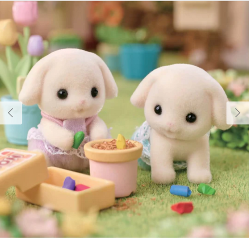 Sylvanian Families Flora Rabbit Twins