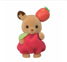 Sylvanian Families Baby Deer in Apple Costume - Forest Series #1