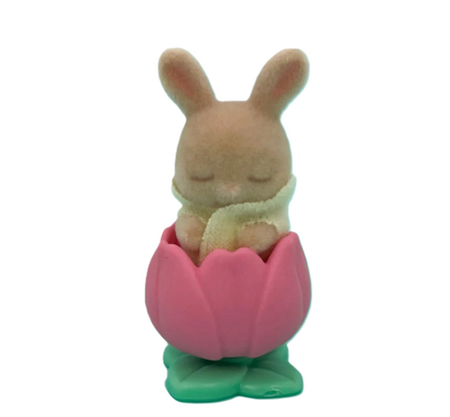 Sylvanian Families Blooming Baby Friends Series - Baby Milk Rabbit Mystery figure