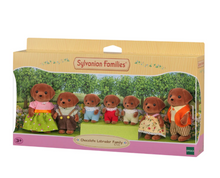 Sylvanian Families Chocolate Labrador Family of 7 - New Release
