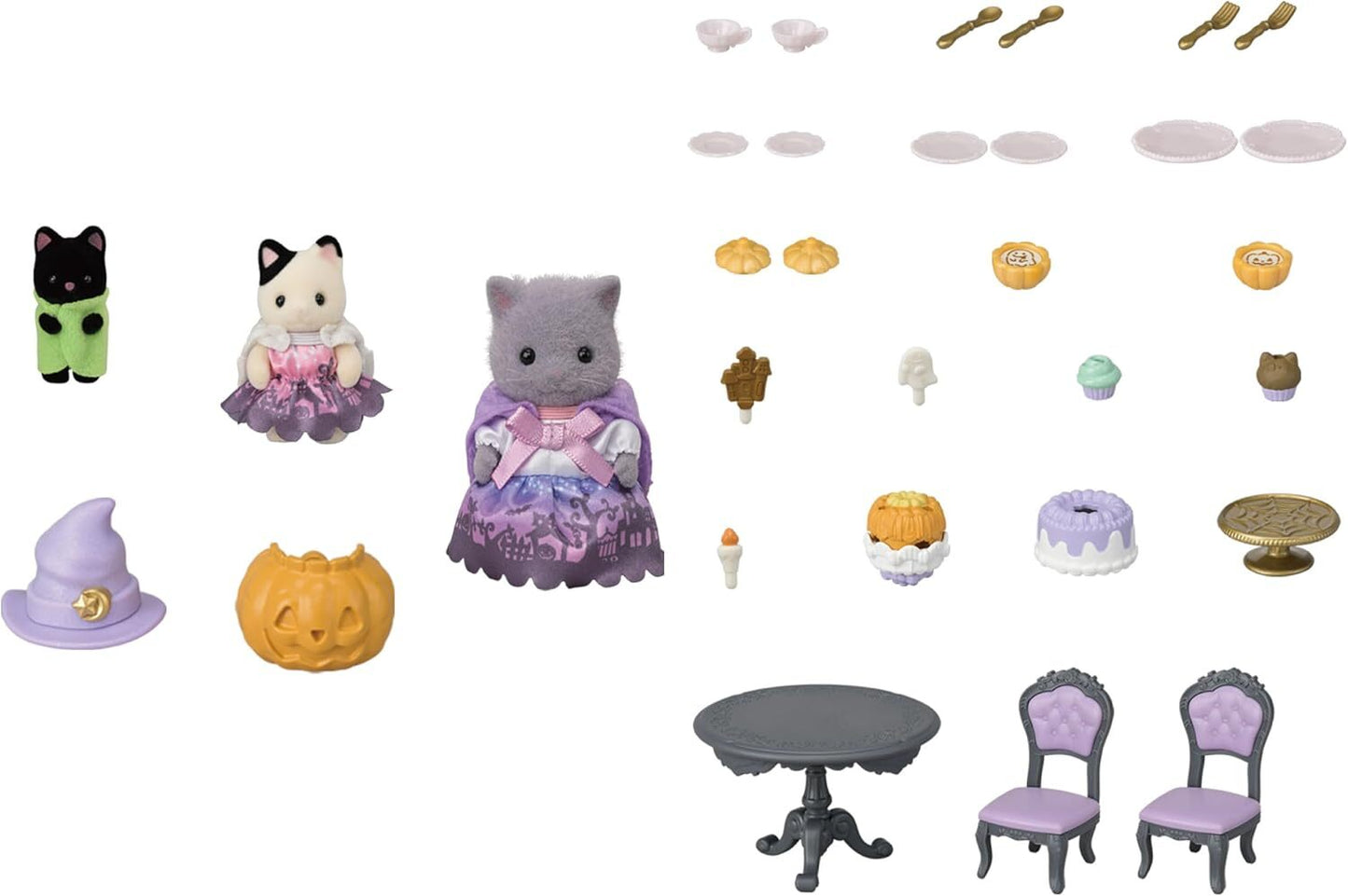 Sylvanian Families Halloween Surprise Party Set