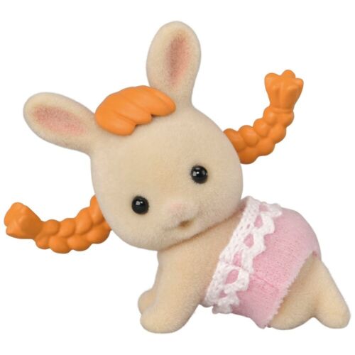 Sylvanian Families Fun Hair Series - Baby Milk Rabbit