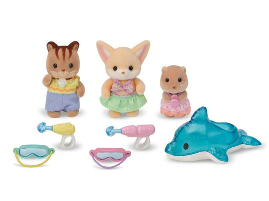 Sylvanian Families Pool Fun Trio