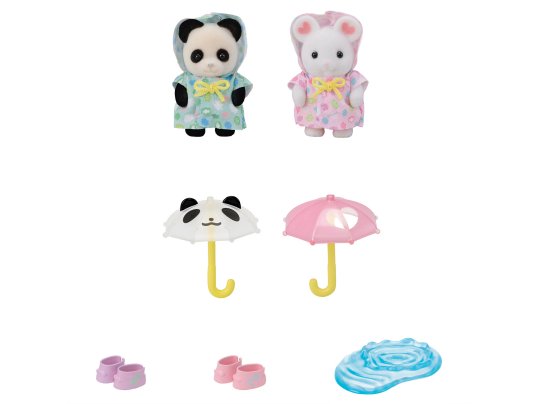 Sylvanian Families Nursery Friends Rainy Day Duo