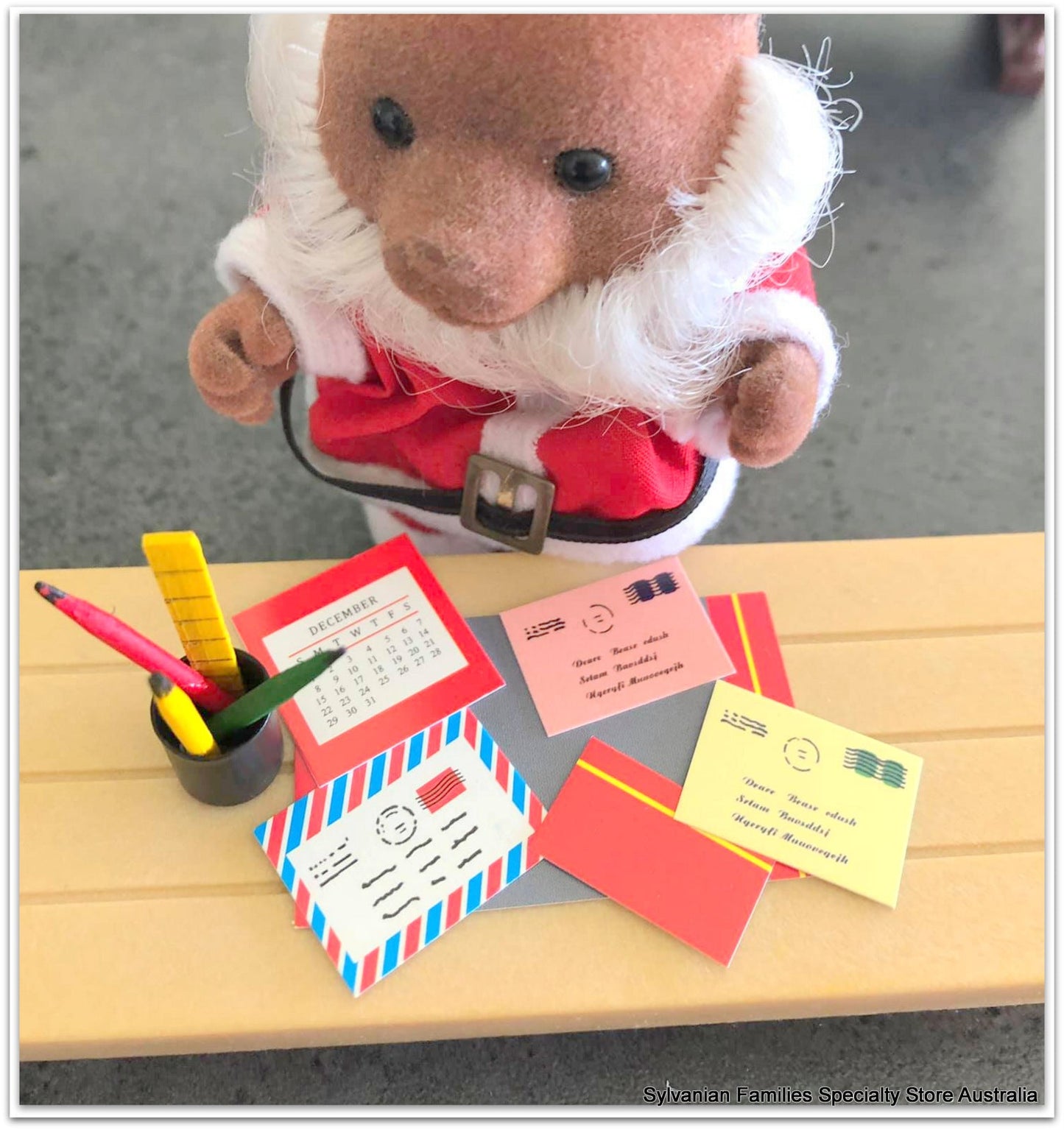 Stationery Set and Calendar - Miniature