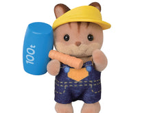 Sylvanian Families Builder Series - Baby Squirrel with accessories
