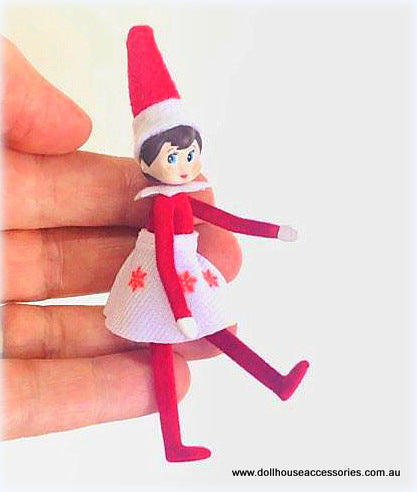 World's Smallest Elf - Girl Elf - 10 cm when standing
