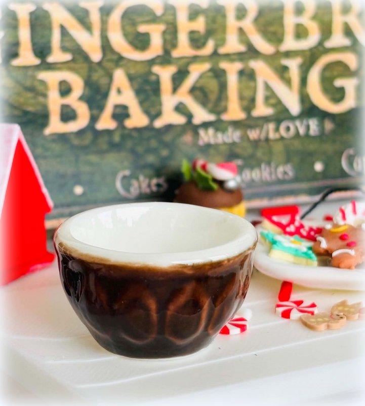 Baking Bowl - Brown - Miniature