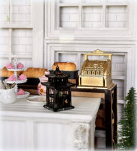 Dollhouse black birdcage ornate