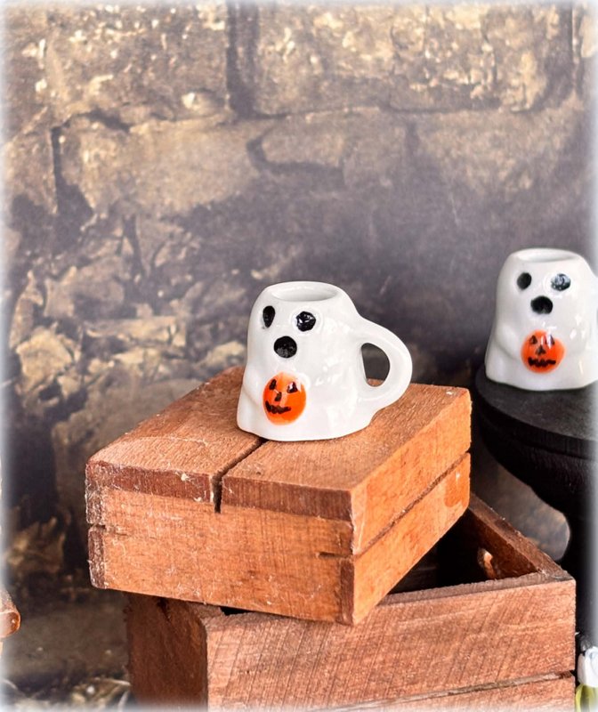 Ghost Mug x 1 - Miniature