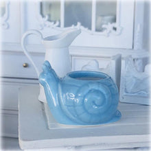 Blue Snail Planter Pot - Miniature