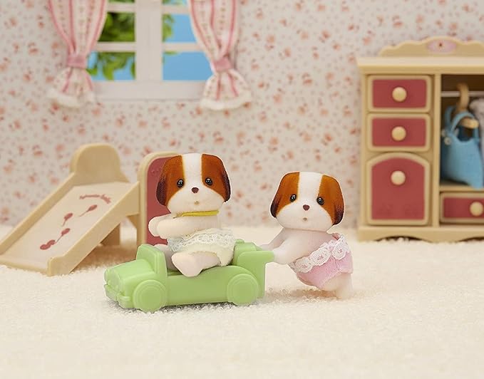 Sylvanian Families Chiffon Dog Twins