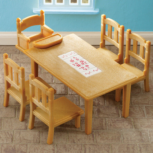 Sylvanian Families Table and Chairs Living Room Furniture