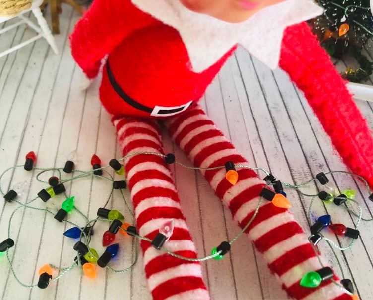 Elf prop - String of Christmas Lights - 1 metre