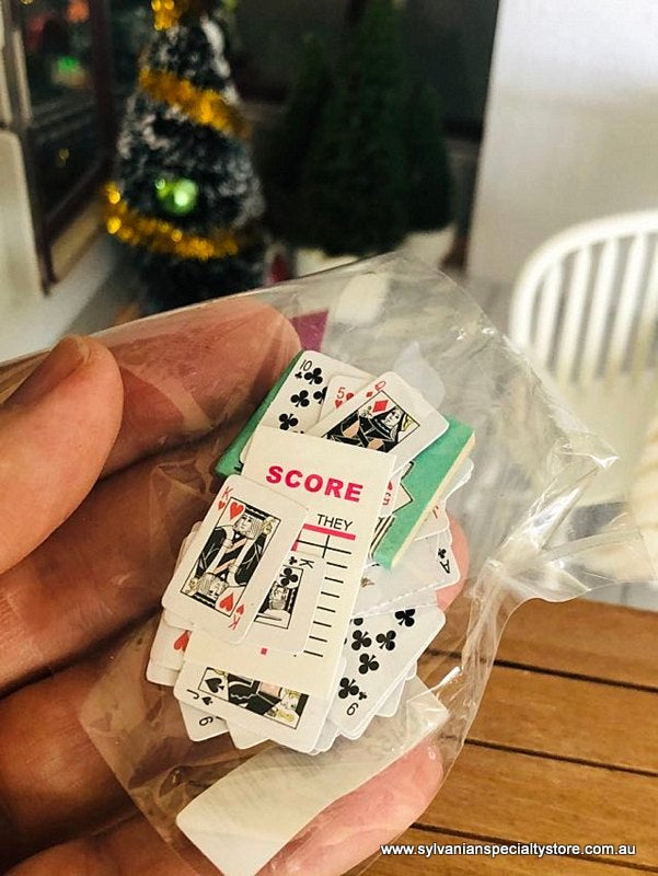 Full Deck of Playing Cards - Miniature