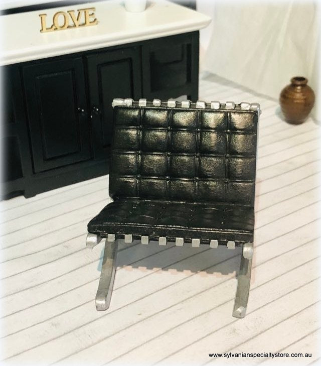 Modern Barcelona Chair  - Miniature