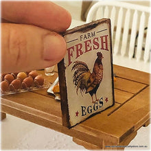 Sign - Fresh Eggs - Miniature