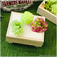 Dollhouse miniature mixed lettuce
