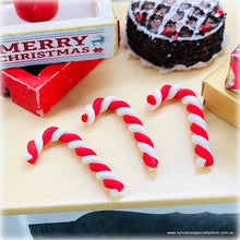 Candy Canes x 3  - Miniature
