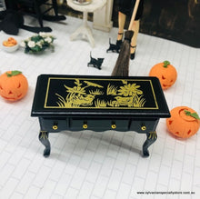 Dollhouse halloween haunted house stylish glamour miniature