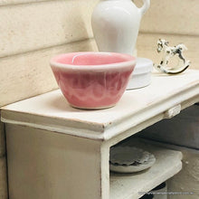 Dollhouse farmhouse baking bowl pink