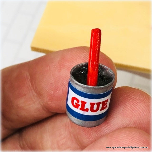 Dollhouse pot of glue shed school toymaker workshop