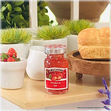 Dollhouse miniature strawberry jam