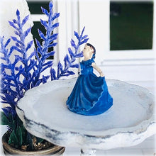 Ornament - Blue Lady Figurine - Miniature