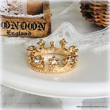 Dollhouse miniature crown royal coronation queen princess