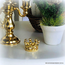 Tiny Crown - Gold - 1 cm - Miniature