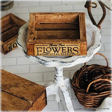 Flowers Crate - Miniature
