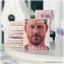 Prince Harry Spare book on sale dollhouse miniature