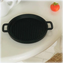 Round Pizza Dish - Black - Miniature