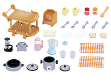 Sylvanian Families Kitchen Trolley with Cooking Accessories