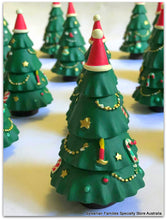 Xmas Christmas miniature Christmas tree resin