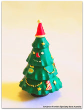 Dollshouse miniature christmas tree decorated resin