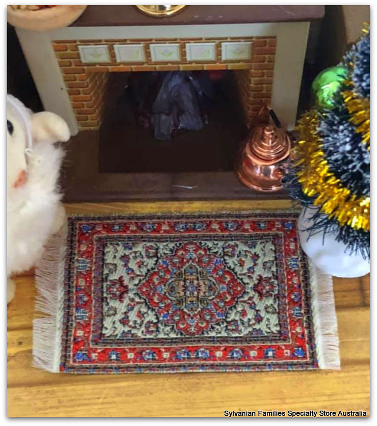 Dollshouse miniature Turkish woven Persian rug carpet