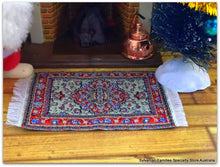 Dollshouse miniature Turkish woven Persian rug carpet