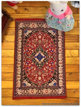 Dollshouse miniature oriental rug carpet 