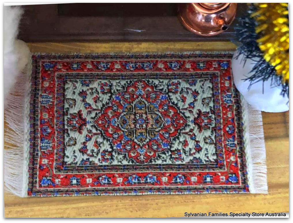 Dollshouse miniature Turkish woven Persian rug carpet