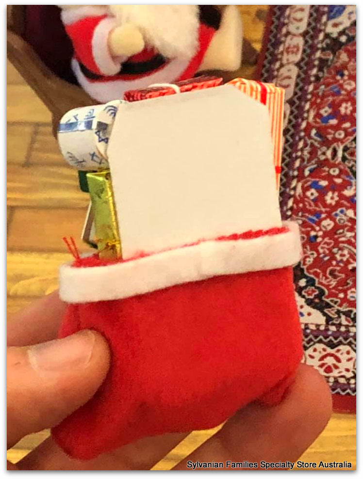 Dollshouse miniature Santa's sack of gifts