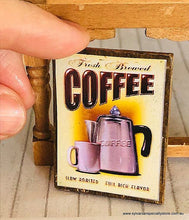 Sign - Coffee - Miniature