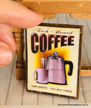 Sign - Coffee - Miniature