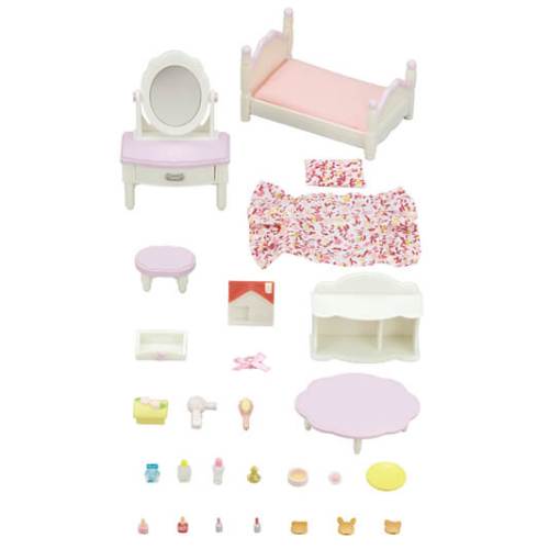 Sylvanian Families Bedroom and Vanity Set