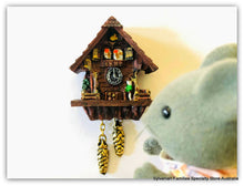 Sylvanian Families Mouse and cuckoo clock