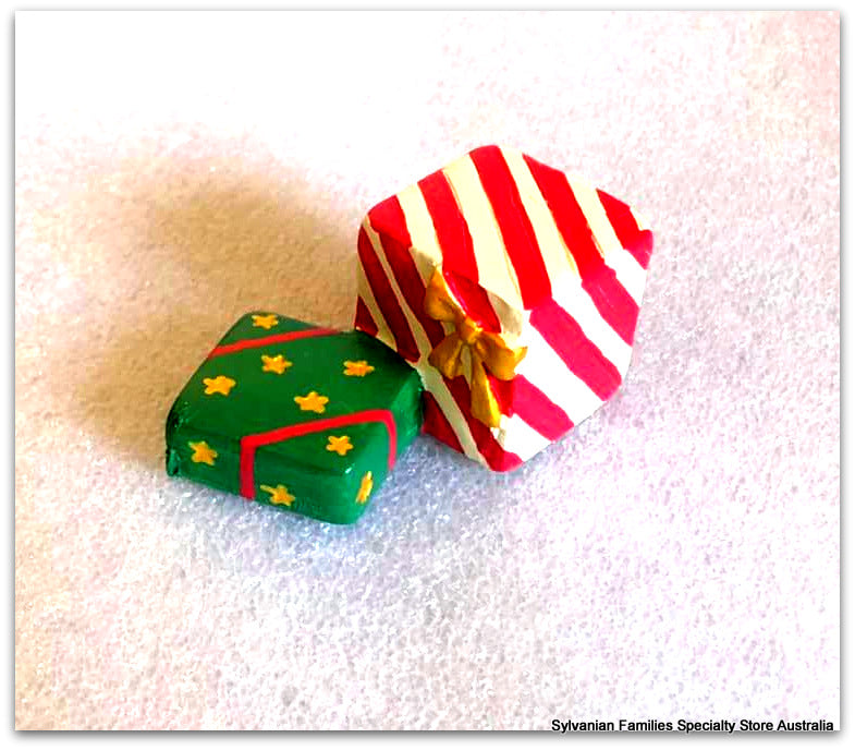 Miniature gifts for Sylvanian Families Christmas presents