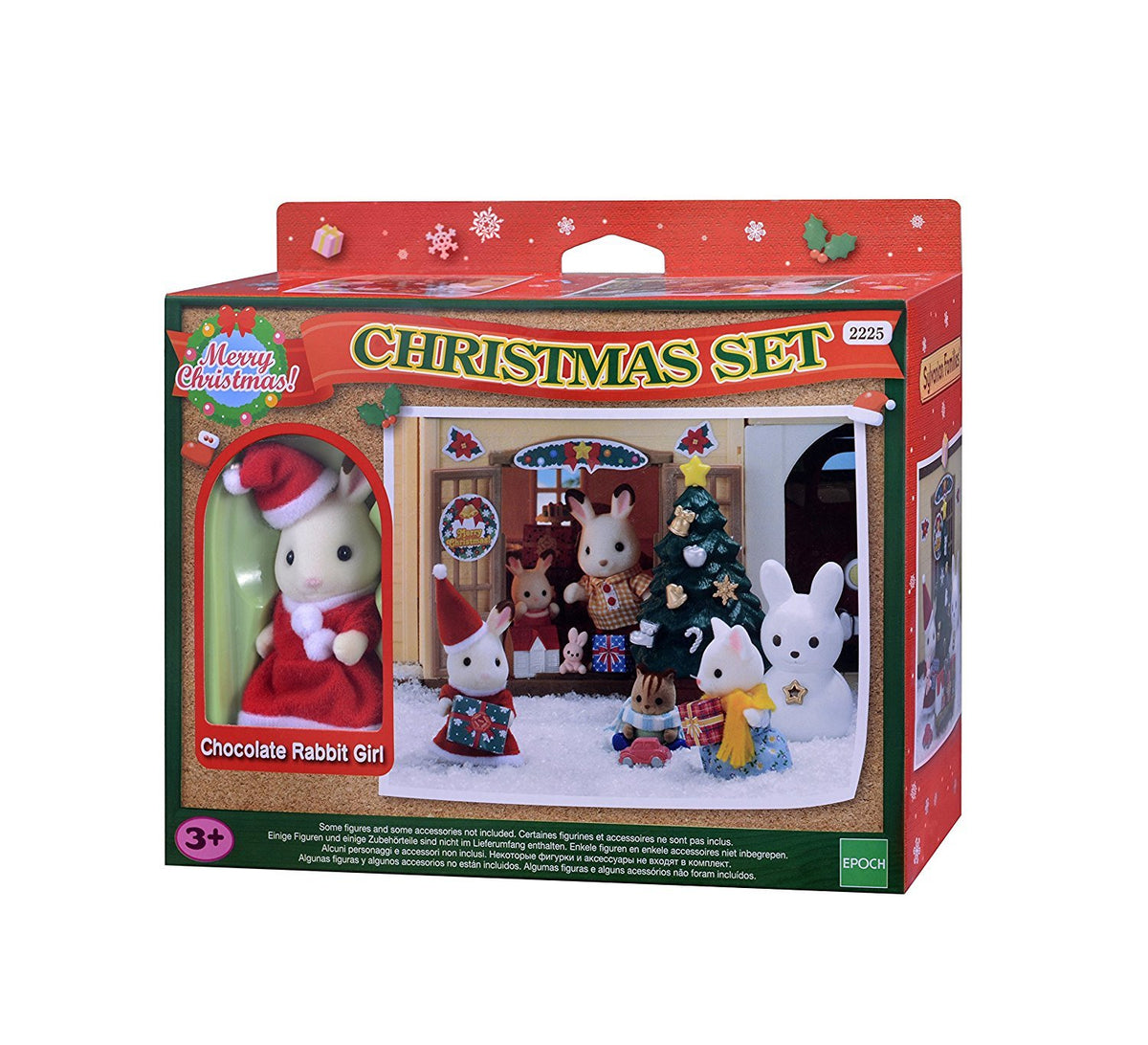 Sylvanian Families Christmas Freya Rabbit Santa set